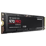 Ficha técnica e caractérísticas do produto SSD - M.2 (2280 / PCIe NVMe) - 512GB - Samsung 970 PRO - MZ-V7P512E / MZ-V7P512BW