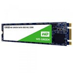 Ficha técnica e caractérísticas do produto SSD M.2 WD Green 120GB WDS120G2G0B - Western Digital