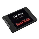 Ficha técnica e caractérísticas do produto SSD Plus 480 Gb 535 Mbs SATA III - Sandisk