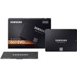 Ficha técnica e caractérísticas do produto Ssd Samsung 860 Evo 500gb Sata3 6gbs 550mbs Lacrado Garantia