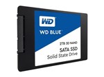 Ficha técnica e caractérísticas do produto SSD 2TB Western Digital WD BLUE SATA III Nova Versão 3D VNAND - Modelo WDS200T2B0A - Wd Western Digital