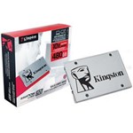 Ficha técnica e caractérísticas do produto SSD Kit Desktop Notebook Kingston Suv400S3B7A/480G Uv400 480Gb 2.5" Sata Iii Box