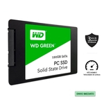 Ficha técnica e caractérísticas do produto Ssd Wd Green 120gb 2,5" 7mm Sata 3 - Wds120g2g0a
