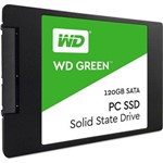 Ficha técnica e caractérísticas do produto Ssd Wd Green 120gb 2.5" 7mm