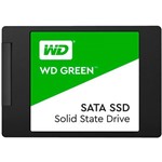 Ficha técnica e caractérísticas do produto SSD WD Green 120GB 2,5 SATA - WDS120G2G0A - Western Digital