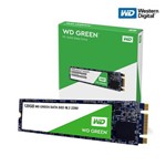 Ficha técnica e caractérísticas do produto SSD WD Green, 120GB, M.2, Leitura 545MB/s WDS120G2G0B - Western Digital