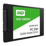 Ficha técnica e caractérísticas do produto SSD WD Green 120GB - WDS120G2G0A