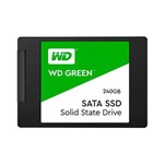Ficha técnica e caractérísticas do produto Ssd Wd Green 240gb 2,5 Sata - Wds240g2g0a