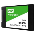 Ficha técnica e caractérísticas do produto SSD WD Green 240GB 2.5" Sata