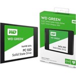Ficha técnica e caractérísticas do produto SSD WD Green 2.5 120GB SATA III 6Gb/s WDS120G2G0A