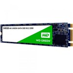 Ficha técnica e caractérísticas do produto SSD WD Green M.2 2280 240GB - WDS240G2G0B - Western Digital
