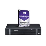Stand Alone Dvr Intelbras 32 Canais Mhdx 1032 Multi-HD com HD de 4 Tera Wd Purple
