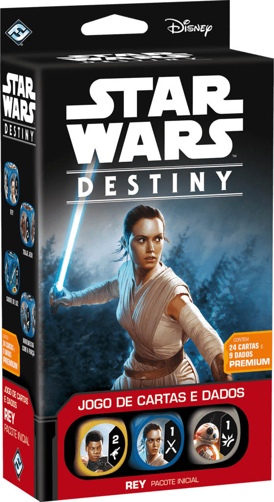 Ficha técnica e caractérísticas do produto Star Wars Destiny - Pacote Inicial Rey