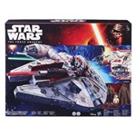 Ficha técnica e caractérísticas do produto Star Wars EPVII Veículo Millennium Falcon Nave de Batalha - B3678 - Hasbro