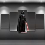 Ficha técnica e caractérísticas do produto Star Wars Quadro Mosaico 5 Peças 1,20x0,70cm Stw 02