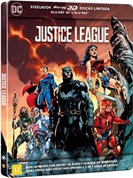 Ficha técnica e caractérísticas do produto Steelbook Blu-ray 3D + Blu-ray Liga da Justiça - Warner