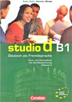 Ficha técnica e caractérísticas do produto Studio D B1 (Einheit 6-10) - Kurs- Und Übungsbuch Mit Lerner-CD - Cornelsen