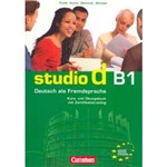 Ficha técnica e caractérísticas do produto Studio D B1 - Kurs/Ub+Cd (1-12) (Texto e Exercicio)