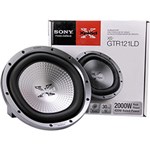 Ficha técnica e caractérísticas do produto Subwoofer Sony 12" XS-GTR121LD 2000W