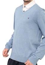 Ficha técnica e caractérísticas do produto Suéter Tommy Hilfiger Tricot Logo Azul
