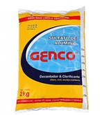 Ficha técnica e caractérísticas do produto Sulfato de Alumínio Decantador 2kg Genco para Piscina