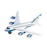 Ficha técnica e caractérísticas do produto Super Avião de Brinquedo Brinquemix BRA 2014 Azul