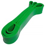 Ficha técnica e caractérísticas do produto Super Band Faixa Power Band para Exercícios Resistente Elásticos Extensores - Super Forte 4,5cm VERDE