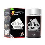 Ficha técnica e caractérísticas do produto Super Billion Hair Fibra Queratina em Pó para Disfarçar a Calvice - Castanho Escuro 25g