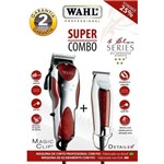 Super Combo Wahl 5 Star Series Magic Clip 220v + Detailer Bivolt