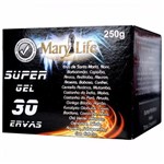 Ficha técnica e caractérísticas do produto Super Gel 30 Ervas 250g - Mary Life - Efeito Frio Quente - 5 Potes