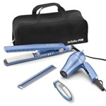 Ficha técnica e caractérísticas do produto Super Kit Nano Titanium Babyliss PRO Prancha Nano Titanium 220V + Mini Secador + Cortador Palm