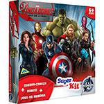 Super Kit (Quebra-cabeça + Jogo da Memória + Dominó) os Vingadores - Jak