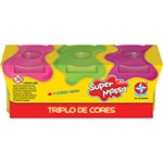 Ficha técnica e caractérísticas do produto Super Massa Triplo de Cores - Estrela