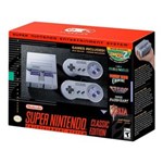 Ficha técnica e caractérísticas do produto Super Nintendo Classic Edition Compacto - 2 Controles Conexão HDMI e USB 21 Jogos na Memória