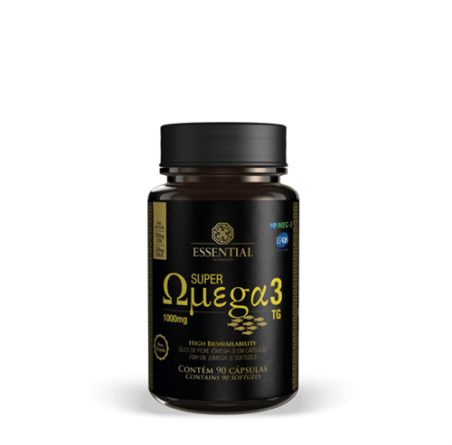 Ficha técnica e caractérísticas do produto Super Omega 3 Tg 1000Mg Essential Nutrition 90 Cápsulas