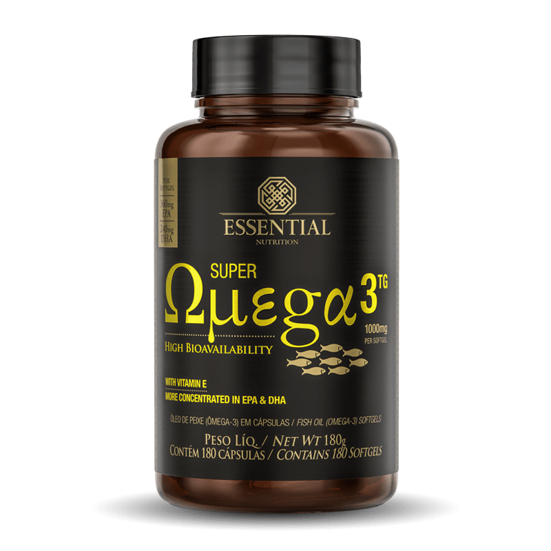 Ficha técnica e caractérísticas do produto Super Omega 3 TG (180caps) Essential Nutrition