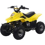 Ficha técnica e caractérísticas do produto Super Quadriciclo BK-ATV504 Amarelo 50cilindradas Bull Motors