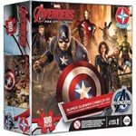 Ficha técnica e caractérísticas do produto Super Quebra Cabeça 3d Avengers 100 Peças - Estrela