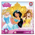 Super Quebra Cabeça 3d Princesas Disney - Estrela