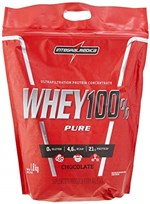 Ficha técnica e caractérísticas do produto Super Whey 100% Pure, Refil Chocolate, IntegralMedica, 1800 G