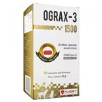 Ficha técnica e caractérísticas do produto Suplemento Avert Ograx-3 1500 com Ômega 3 30 Cápsulas
