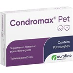 Ficha técnica e caractérísticas do produto Suplemento Condromax - 90 Comprimidos - Ouro Fino Pet