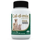Ficha técnica e caractérísticas do produto Suplemento Vetnil Cal-D-Mix Cálcio 30 Comprimidos