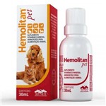 Ficha técnica e caractérísticas do produto Suplemento Vitamínico Hemolitan Pet 30ml - Vetnil