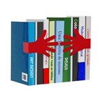 Ficha técnica e caractérísticas do produto Suporte Aparador de Livro Dvd Cds - Abraço
