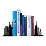 Ficha técnica e caractérísticas do produto Suporte Aparador de Livros Dvd Cd Nova York Estátua da Liberdade