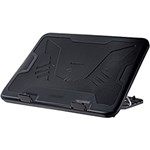 Ficha técnica e caractérísticas do produto Suporte com Cooler para Notebook 16" - Aluminium Preto - Bright