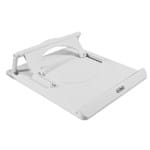 Ficha técnica e caractérísticas do produto Suporte De Mesa Para Notebook - Giratório 360º Branco - E-Clear