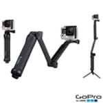 Ficha técnica e caractérísticas do produto Suporte em 03 Formas GoPro para Câmeras HERO Preto - AFAEM-001