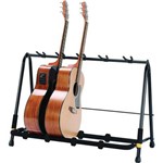 Ficha técnica e caractérísticas do produto Suporte Hercules P/ Guitarra, Baixo, Violão - Rack P/ 5 Instrumentos Gs55b (874)